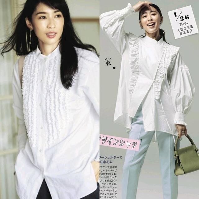 不會穿白襯衫的小姐姐們看過來，5種風格的白襯衫，應對各種場合