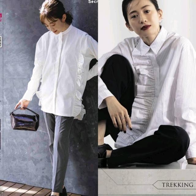 不會穿白襯衫的小姐姐們看過來，5種風格的白襯衫，應對各種場合