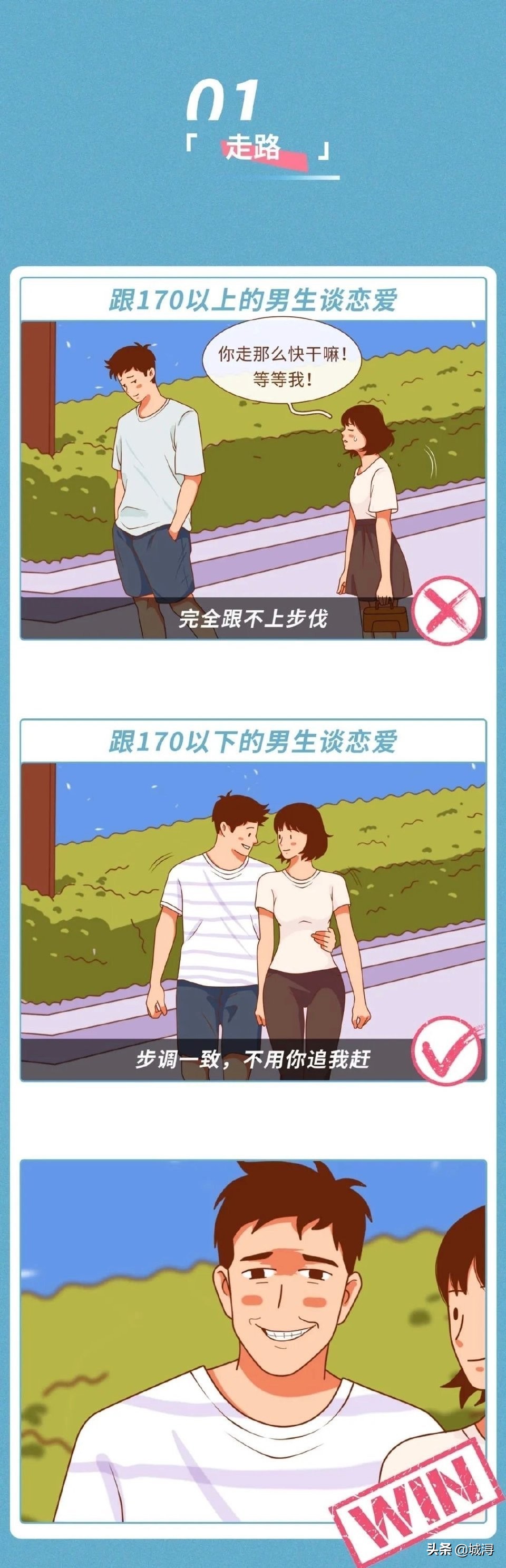 身高190男生的褲子 身高190的男生與170男生的大battle